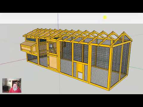 Видео: Курник 1,8х5,4 Огляд проекту