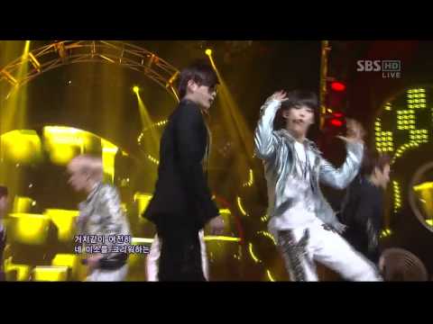 Видео: BTOB [безумный] @SBS Inkigayo популярная песня 20120415