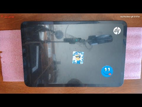 Видео: Hp Pavilion g6-2137sr разборка , комплексная чистка , замена термопасты