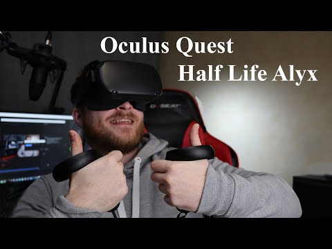 Видео: Half Life Alyx в связке с VR шлемом Oculus Quest! Обзор на Всё!
