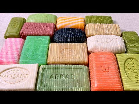 Видео: ASMR soap cutting Relaxing sounds АСМР мыло Хруст мыла