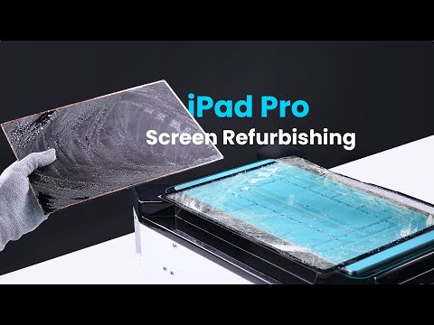Видео: Как восстановить экран iPad Pro 12,9 дюйма (только стекло)