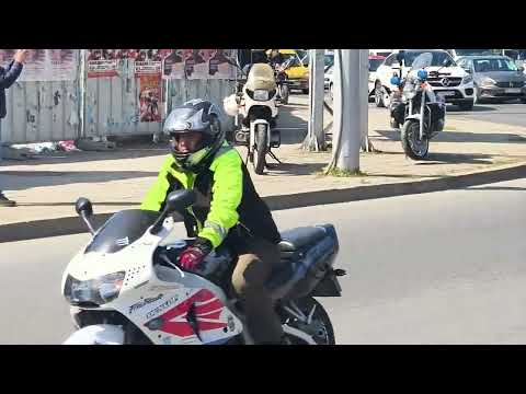 Видео: Откриване на мотосезона - шествие през Пловдив