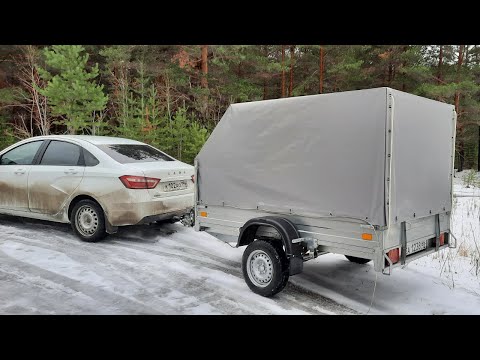 Видео: Тент на прицеп ССТ для легкового автомобиля