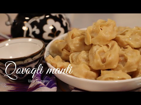 Видео: Qovoqli mantini "ZO'RI" / ОЧЕНЬ СОЧНЫЕ МАНТЫ С ТЫКВОЙ