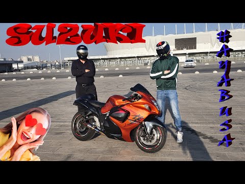 Видео: Suzuki Hayabusa GSX1300R, обзор и интервью с хозяином! Мой любимый мот