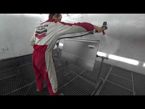 Видео: Lechler BSB HP. как работает сольвент в один заход..