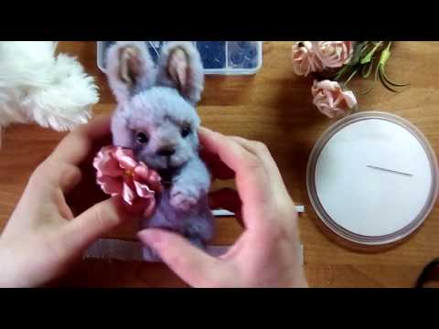 Видео: Мастер-класс ,тедди , Веки с белком .