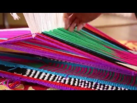 Видео: Терме әдісімен алаша тоқу