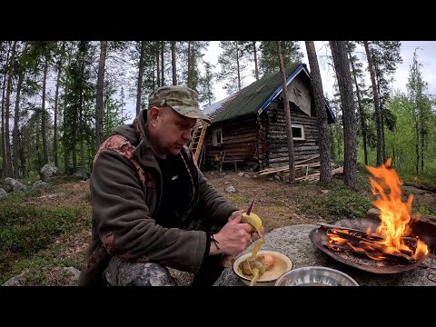 Видео: на Отличную Рыбалку, да в таёжную избу...