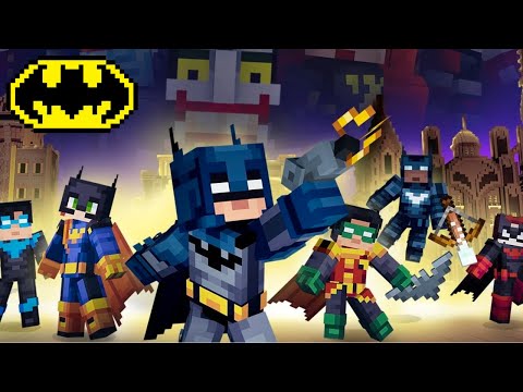 Видео: БЭТМЕН и РОБИН В МАЙНКРАФТЕ против ГЛИНОЛИКОГО и Пингвина | Batman Minecraft