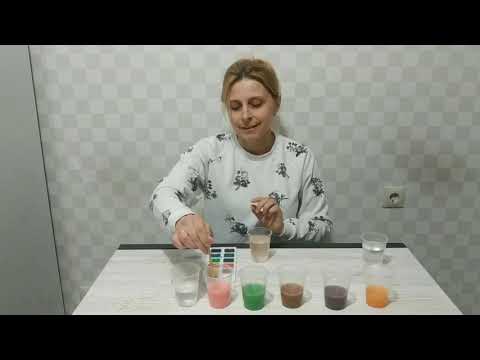Видео: Дослідницька діяльність та малювання. Тема: "Змішування кольорів. Ниткографія".