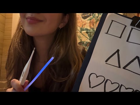 Видео: обследование черепных нервов asmr🔎