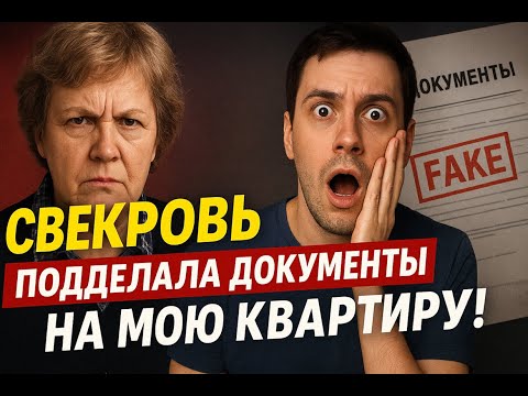 Видео: Свекровь подделала документы на мою квартиру и продала её