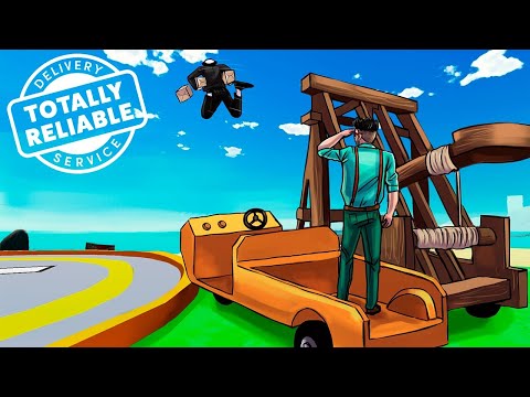 Видео: НОВЫЙ СПОСОБ ДОСТАВКИ ПОСЫЛОК - КАТАПУЛЬТА! ВАШЕЙ ПОЧТЕ ТАКОЕ И НЕ СНИЛОСЬ (T.R.D.S)