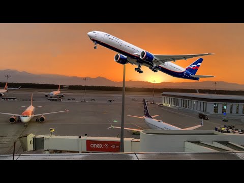 Видео: Boeing 777 а/к Аэрофлот | Рейс Анталья—Москва | Бизнес-зал Comfort Lounge | Новый терминал 2 Антальи