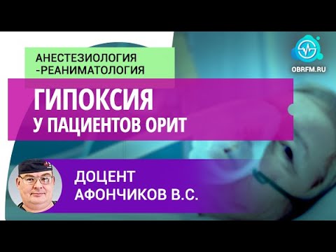 Видео: Доцент Афончиков В.С.: Гипоксия у пациентов ОРИТ
