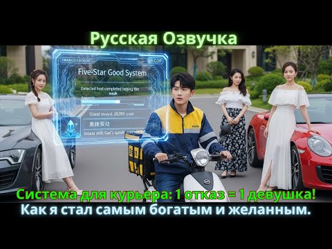 Видео: Система для курьера: 1 отказ = 1 девушка! Как я стал самым богатым и желанным.
