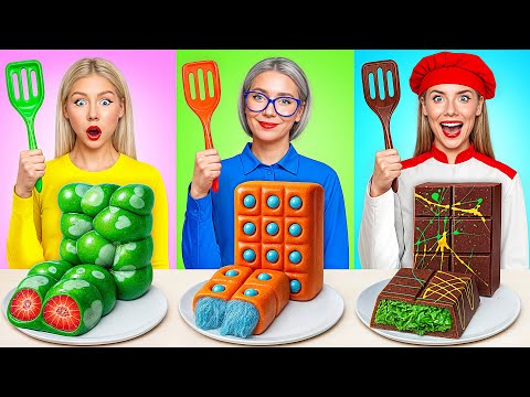Видео: Кулинарный Челлендж: Я против Бабушки | Смешные Челленджи от Multi DO Joy