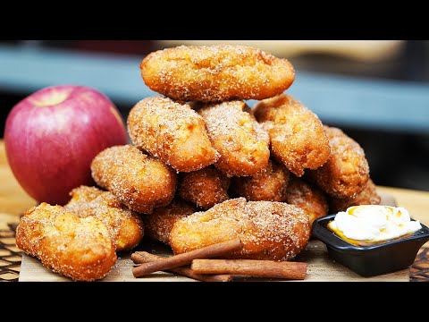 Видео: 🍩 Пушистые пончики с сладким яблоком - легкий и быстрый рецепт для идеального десерта