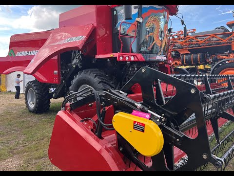 Видео: Китайский комбайн AGRO-LIDER FD 6300