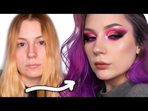 Видео: отстригла 10 см волос и окрасила их в фиолетовый 💜