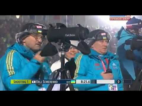 Видео: биатлон кубок мира 2010-2011 4 этап Оберхоф спринт женщины