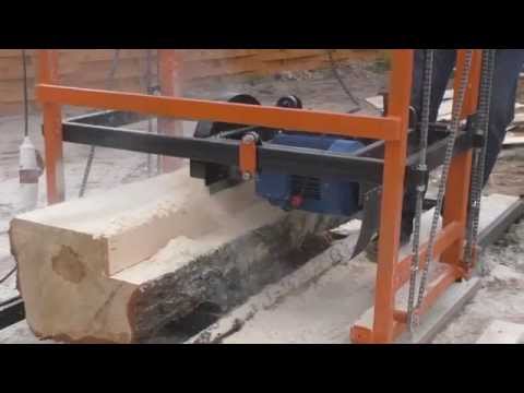 Видео: Пилорама дисковая угловая.