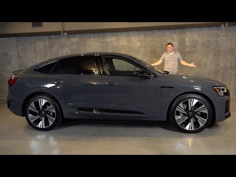 Видео: Audi Q8 E-Tron 2024 года: ещё один выстрел в Tesla