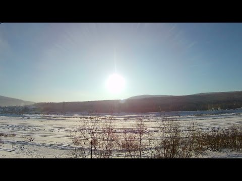Видео: Усть-Кут, зима 2022, микрорайон Лена