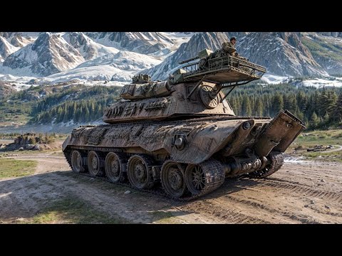 Видео: E 100 - Это была хорошая борьба - World of Tanks