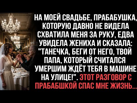 Видео: Прабабушка на свадьбе: «Танечка, беги! Папа жив, ждёт снаружи!» Её слова спасли меня...