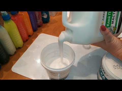 Видео: Клей ПВА для техники Fluid Art, Акриловая заливка: как выбрать, сколько хранится готовая краска?