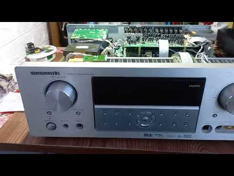 Видео: Marantz SR4002, не включается,  моргает индикатор.