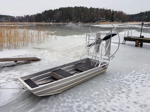 Видео: Электрический мини-аэроглиссер!