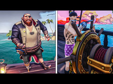 Видео: сравнение sea of thieves и blazing sails
