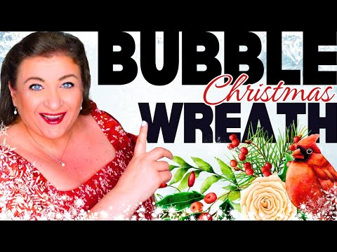 Видео: Создайте потрясающий рождественский венок с помощью декоративной сетки