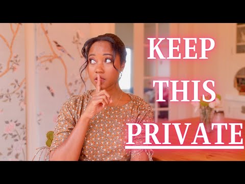 Видео: 10 вещей, которые следует хранить в тайне
