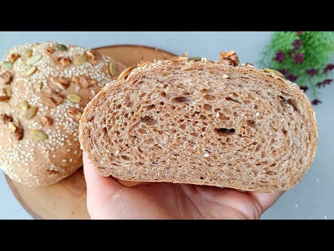 Видео: 100% ЦІЛЬНОЗЕРНОВИЙ ХЛІБ 🍞🍞🍞 Кращого рецепта ви не знайдете!