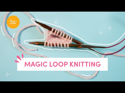 Видео: Как вязать спицами MAGIC LOOP | Простой урок для начинающих