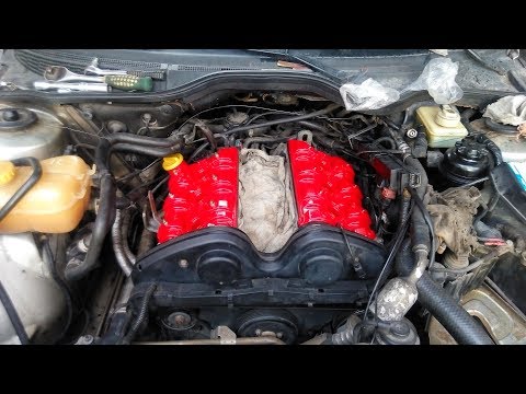 Видео: Ставлю Алюминиевые Крышки  RED FERRARI на OPEL ОМЕGA. 2.5L=®️