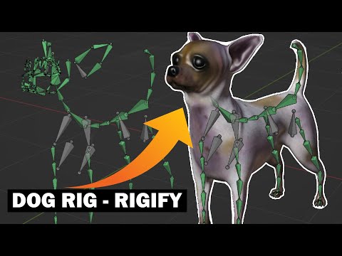 Видео: Blender: создайте собаку с помощью этого встроенного дополнения | ЛЕГКО