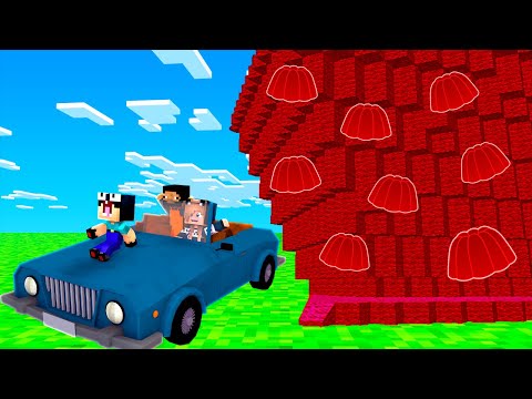 Видео: НУБ И ПРО ПРОТИВ ЦУНАМИ ИЗ ЖЕЛЕ В МАЙНКРАФТ ДОМ ЛОВУШКА В MINECRAFT ТРОЛЛИНГ МУЛЬТИК НУБИК