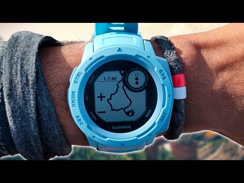 Видео: Навигация в Garmin Inctinct 2s. Ради этой функции покупают эти часы