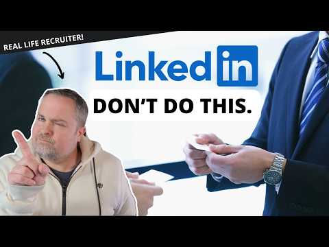 Видео: Прекратите делать ЭТО в LinkedIn (это вредит вашей карьере)