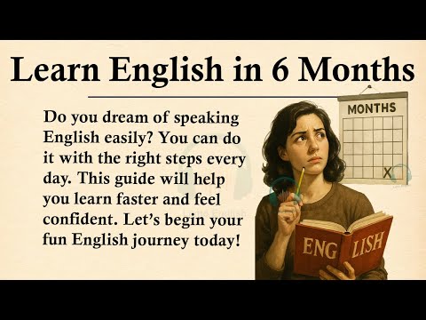 Видео: Можно ли выучить английский за 6 месяцев? || 🧠📚Изучайте английский через истории, уровень 3 || Оц...