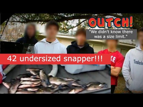 Видео: Студенты колледжа поймали 42 нелегальных люциана!!!