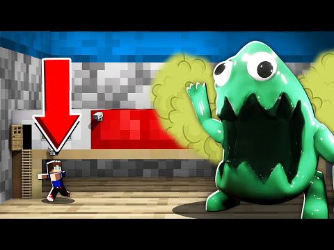 Видео: Я ПРЯЧУСЬ ОТ СТИНКИ ПОД КРОВАТЬЮ В МАЙНКРАФТ НО В 1 БЛОК МУЛЬТИК GARTEN OF BANBAN 3