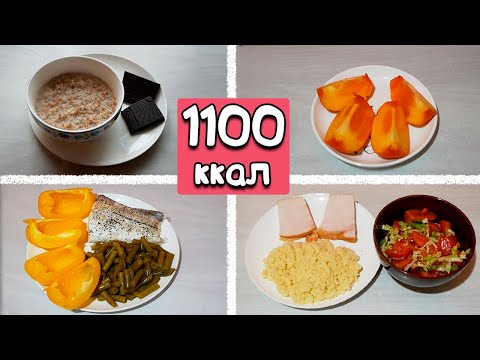 Видео: ЛЕГКОЕ МЕНЮ НА ДЕНЬ 1100 ккал / Рацион Правильного Питания