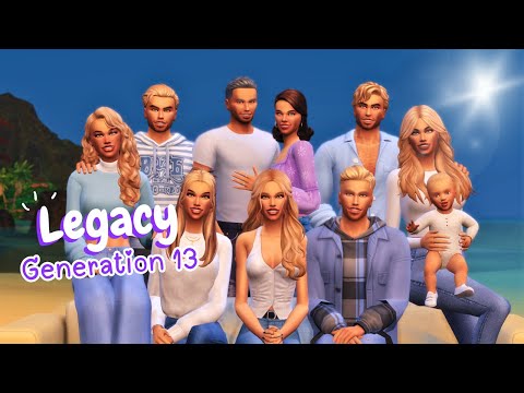 Видео: БЛИЗНЕЦЫ?! - Legacy Family Generation 13 | Давайте поиграем | Мини-серия 2 (эпизод) - The Sims 4